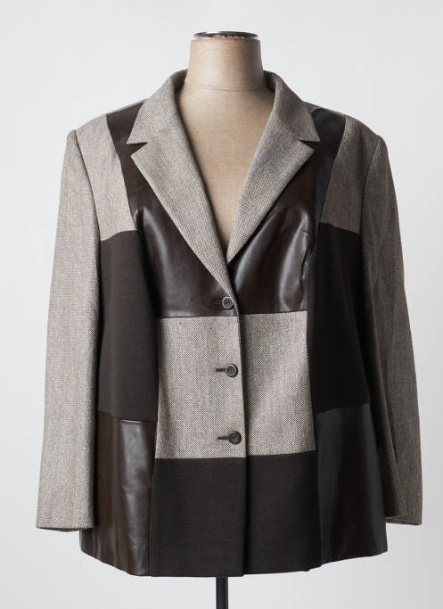 Blazer marron FRANKENWÄLDER pour femme