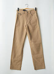 Pantalon slim beige HUGO BOSS pour homme seconde vue