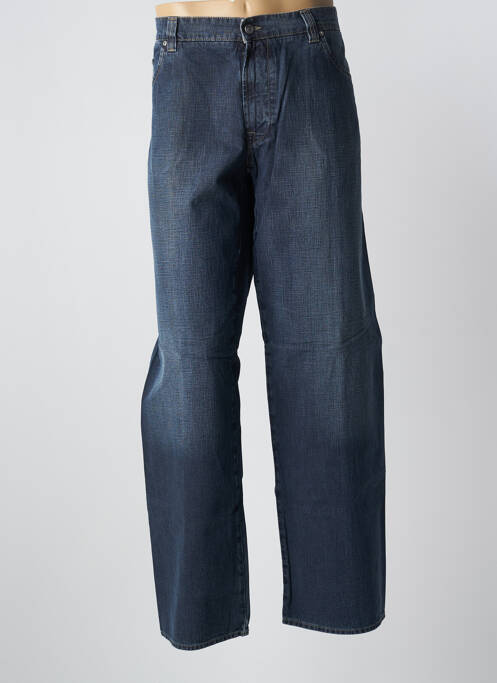 Jeans coupe droite bleu HUGO BOSS pour homme