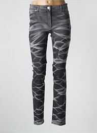 Jeans coupe slim stretch taille normale gris AIRFIELD femme