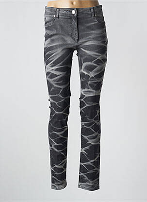 Jeans coupe slim stretch taille normale gris AIRFIELD femme