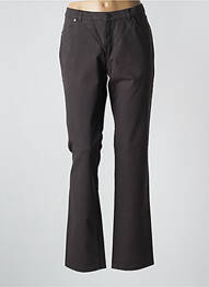 Pantalon droit stretch taille normale gris EUGEN KLEIN femme