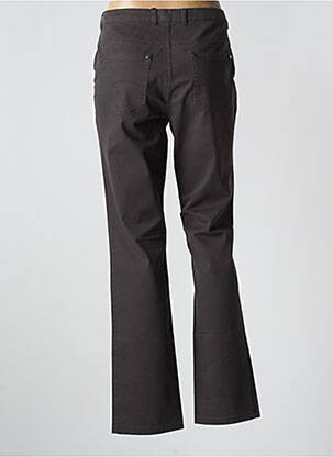 Pantalon droit stretch taille normale gris EUGEN KLEIN femme