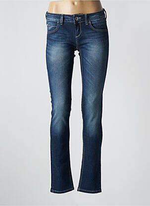 Jeans coupe slim taille basse taille basse bleu FLY GIRL femme