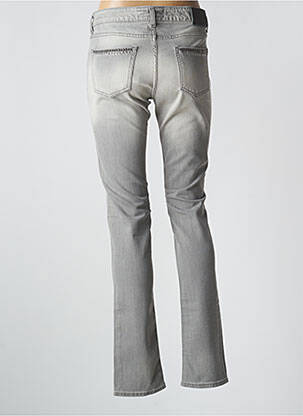 Jeans coupe slim stretch taille normale gris FLY GIRL femme