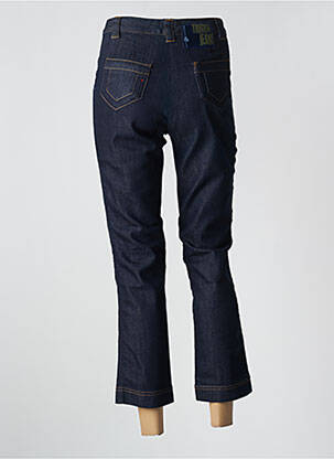 Jeans coupe droite taille haute taille haute bleu TRIGON femme