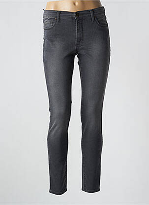Jeans skinny taille normale taille normale gris VOTRE NOM femme
