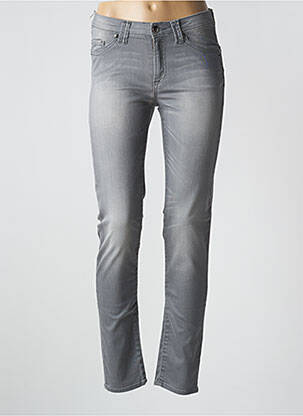 Jeans skinny taille normale taille normale gris VOTRE NOM femme