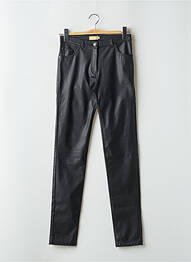 Pantalon slim taille normale taille normale noir PAUL BRIAL femme