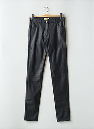 Pantalon slim taille normale taille normale noir PAUL BRIAL femme