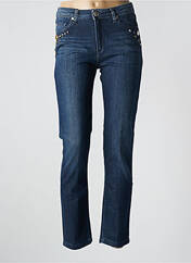 Jeans coupe slim bleu VOTRE NOM pour femme seconde vue