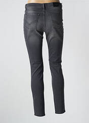 Jeans skinny gris VOTRE NOM pour femme seconde vue