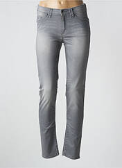 Jeans skinny gris VOTRE NOM pour femme seconde vue