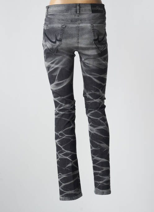 Jeans coupe slim stretch taille normale gris AIRFIELD femme