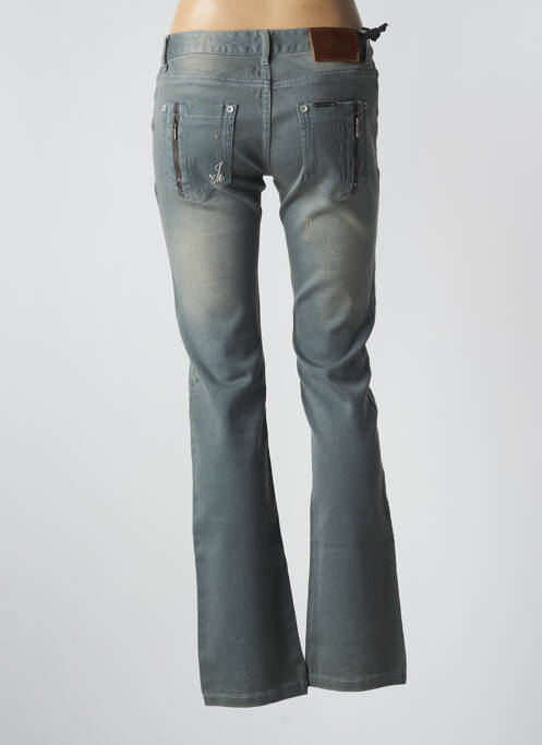 Jeans coupe droite bleu IDOLS MAGAZINES pour femme