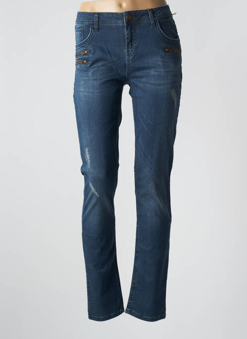 Jeans coupe slim bleu STREET ONE pour femme