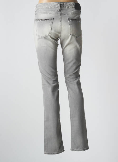 Jeans coupe slim gris FLY GIRL pour femme