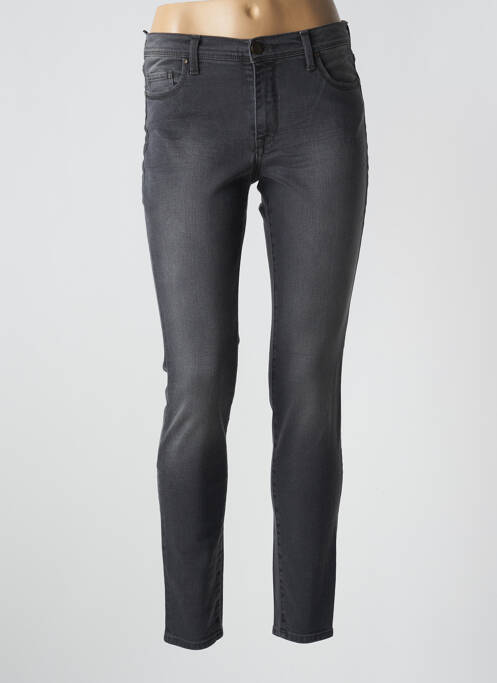 Jeans skinny gris VOTRE NOM pour femme