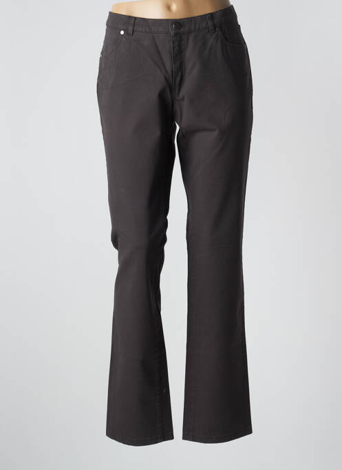 Pantalon droit gris EUGEN KLEIN pour femme