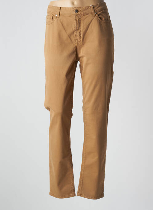 Pantalon slim beige VOTRE NOM pour femme