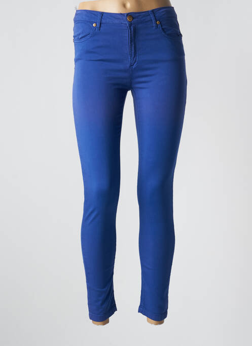 Pantalon slim bleu VOTRE NOM pour femme