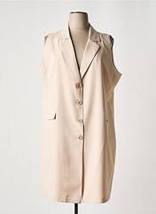 Gilet sans manche beige VETISTYLE pour femme seconde vue