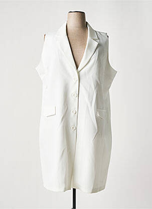 Gilet sans manche blanc VETISTYLE pour femme