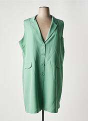 Gilet sans manche vert VETISTYLE pour femme seconde vue