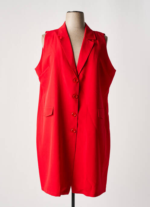 Gilet sans manche rouge VETISTYLE pour femme