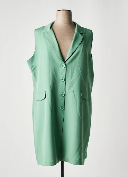 Gilet sans manche vert VETISTYLE pour femme