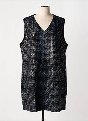 Robe courte bleu clair POMME ROUGE femme