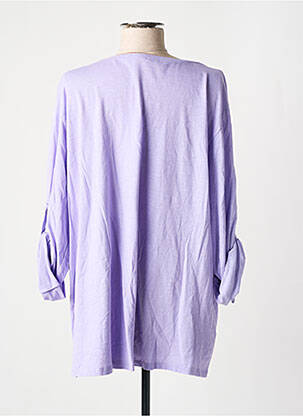 T-shirt violet PIMENT ROUGE femme