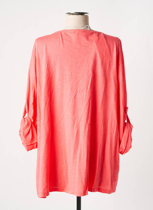 T-shirt rose PIMENT ROUGE pour femme