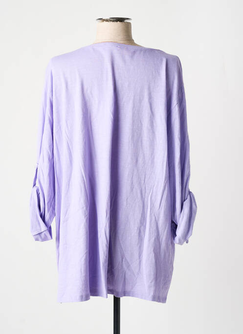 T-shirt violet PIMENT ROUGE pour femme