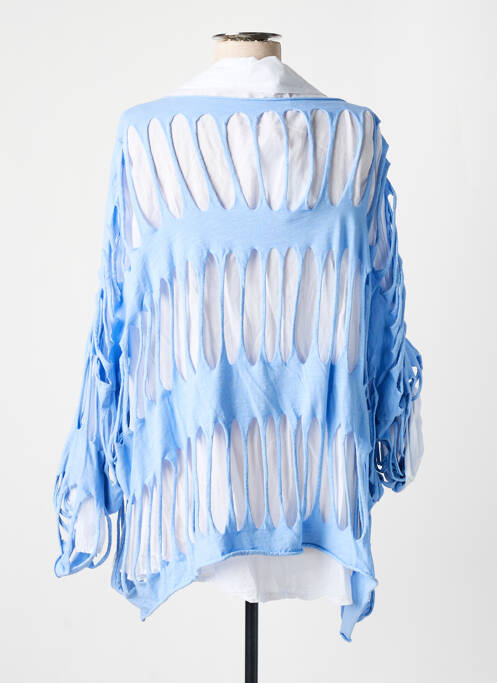 Tunique manches longues bleu PIMENT ROUGE pour femme