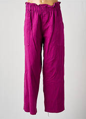 Pantalon droit violet PIMENT ROUGE pour femme seconde vue