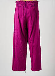 Pantalon droit violet PIMENT ROUGE pour femme seconde vue