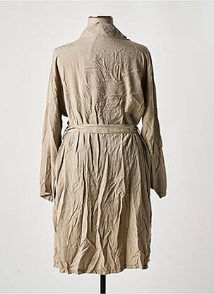 Trench poches sans capuche beige PIMENT ROUGE femme