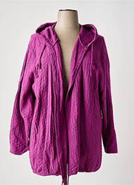 Veste casual manches longues rose PIMENT ROUGE femme