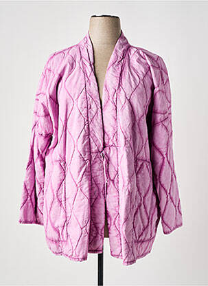 Veste casual poches rose PIMENT ROUGE femme