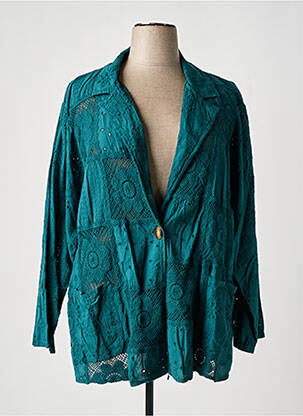 Blazer poches vert PIMENT ROUGE femme