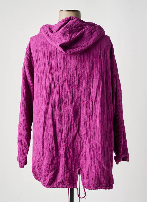 Veste casual manches longues rose PIMENT ROUGE femme