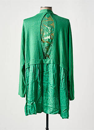 Gilet manches longues stretch vert PIMENT ROUGE femme
