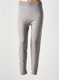 Legging taille haute taille haute gris PIMENT ROUGE femme