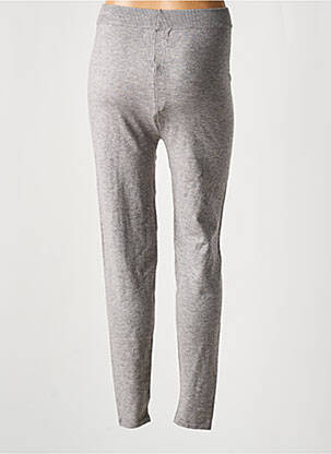 Legging taille haute taille haute gris PIMENT ROUGE femme