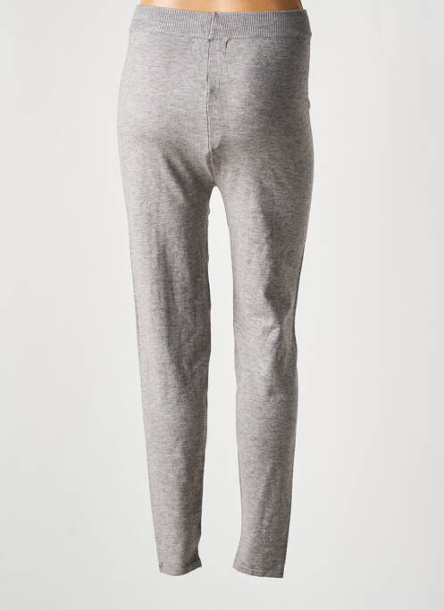 Legging taille haute taille haute gris PIMENT ROUGE femme