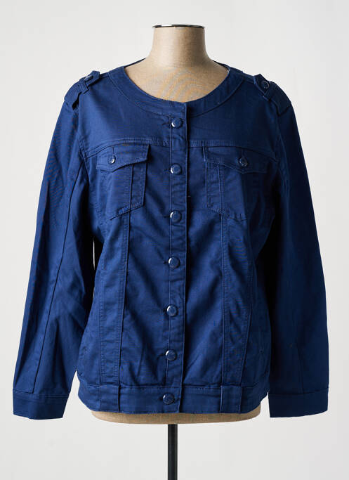 Veste casual bleu NANA BELLE pour femme