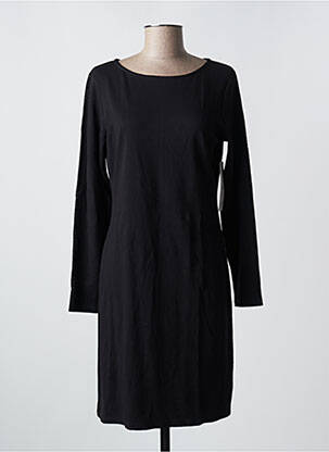 Robe mi-longue manches longues manches longues noir AGATHE & LOUISE femme