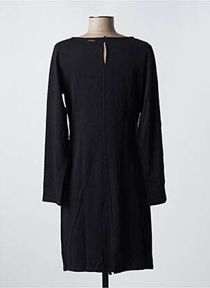 Robe mi-longue manches longues manches longues noir AGATHE & LOUISE femme