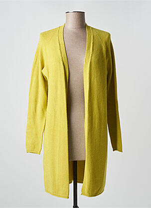 Gilet manches longues stretch vert L'ATELIER D'ANNA femme